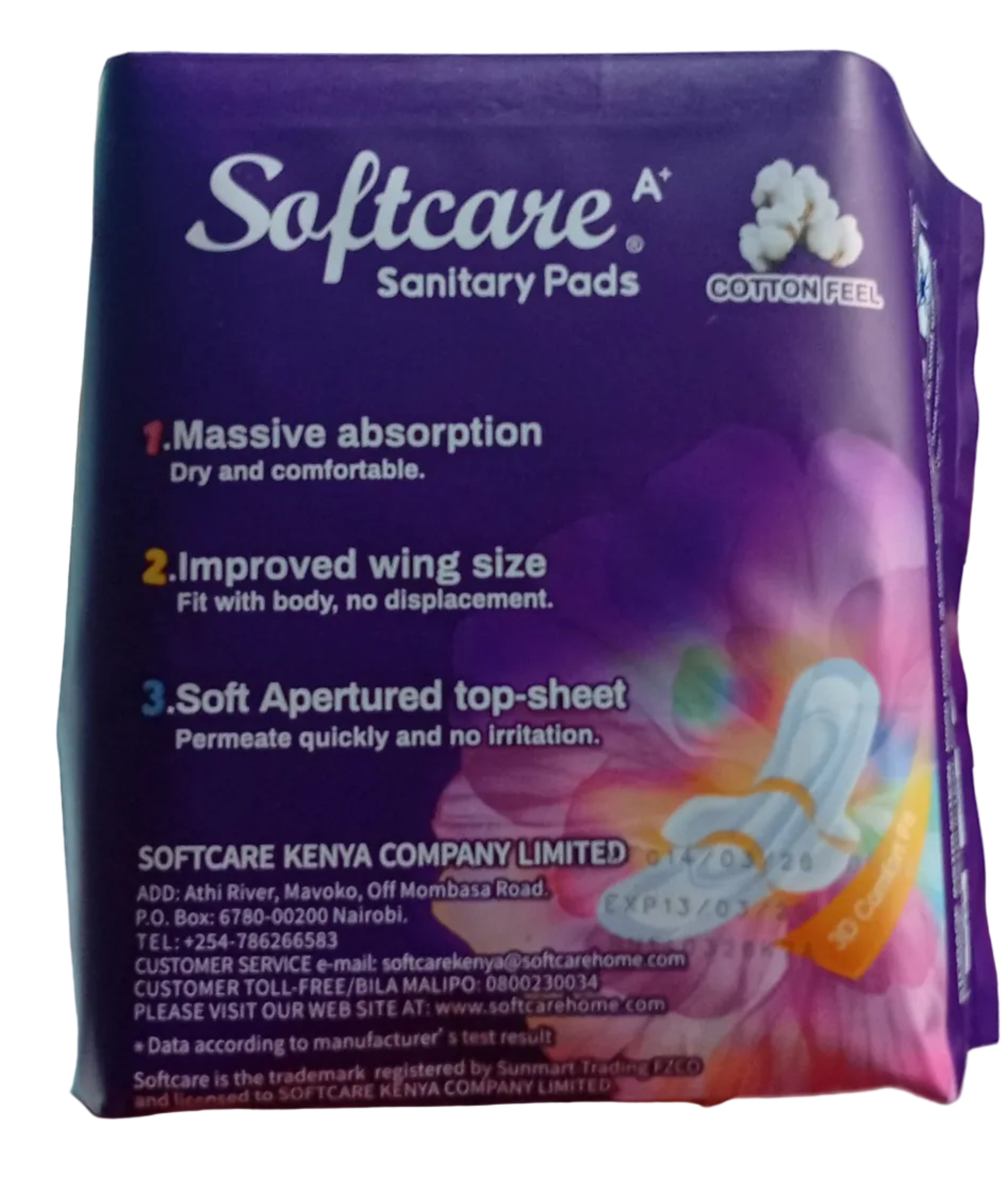 Softcare pads