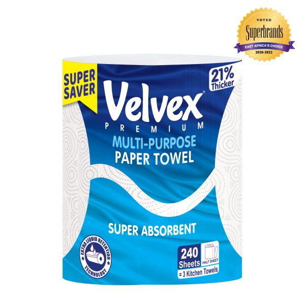 Velvex multi-purpose paper towel