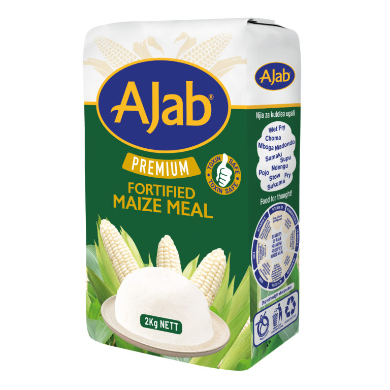 Ajab Premium Fortified Maize Meal 2kg.