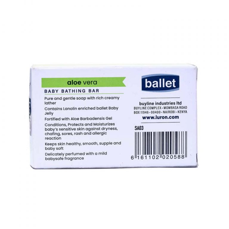 Ballet Aloe Vera baby bathing soap 100g