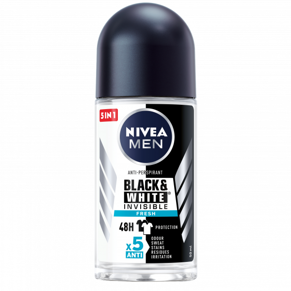 Nivea Men antiperspirant Black &White Invisible 50ml.