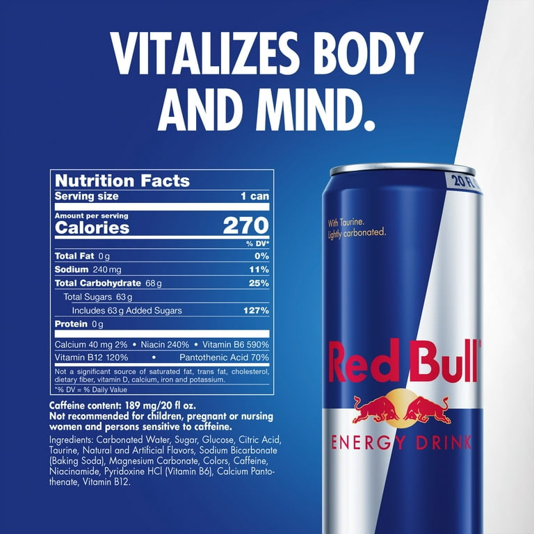 Red bull energy drink