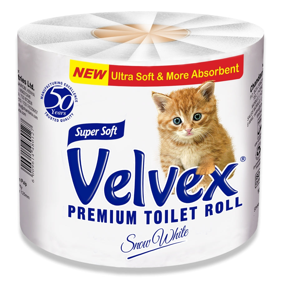 Velvex premium toilet roll